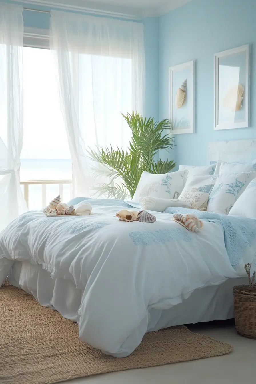 Serene Coastal Vibes for Your Dream Bedroom Oasis