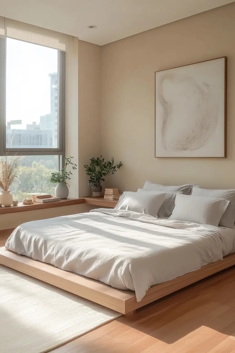 Simple Yet Stylish Minimalist Bedroom Decor Inspiration