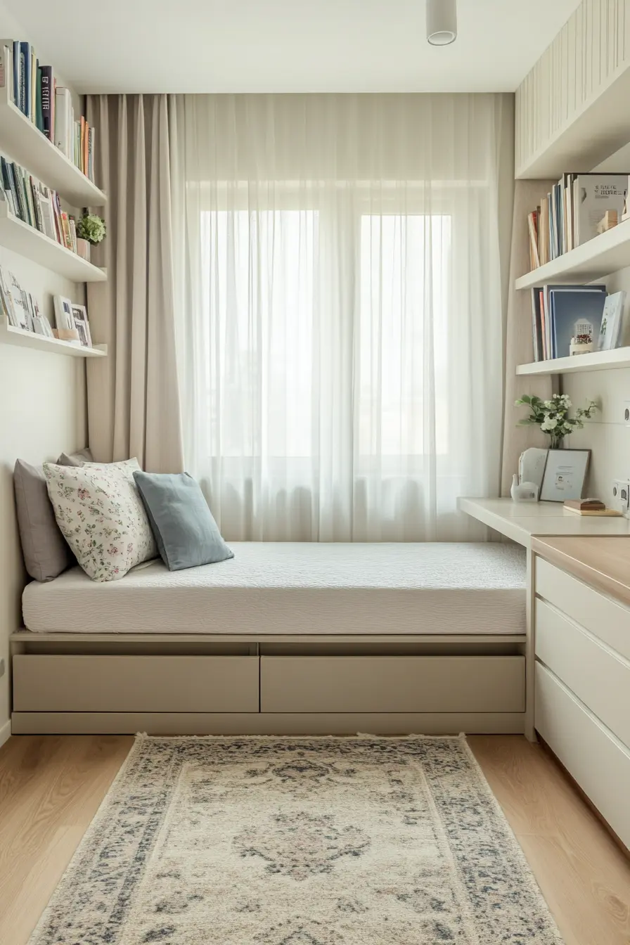 Small Bedroom Storage Hacks for a Clutter Free Space