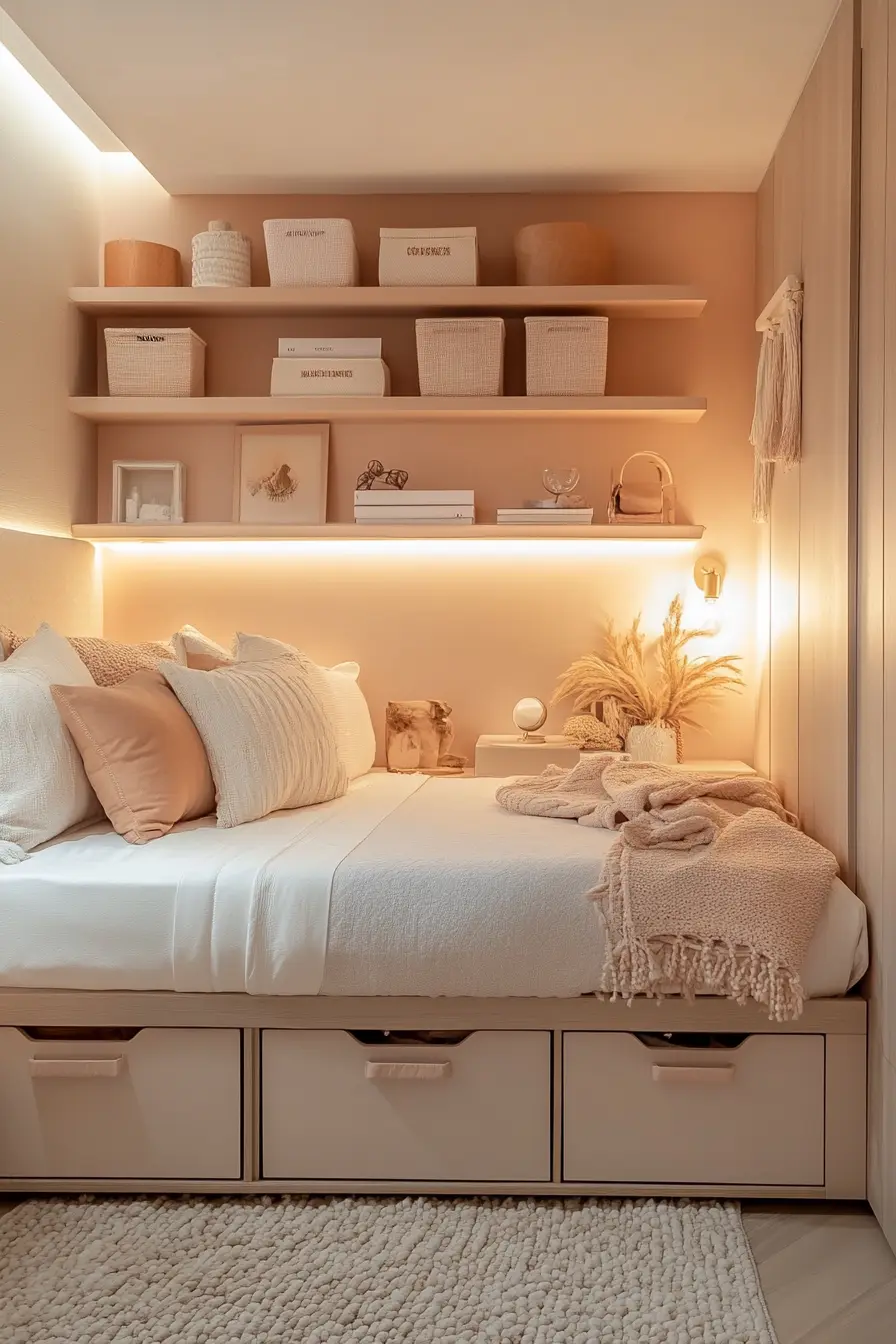 Smart Bedroom Storage Ideas for Small Spaces