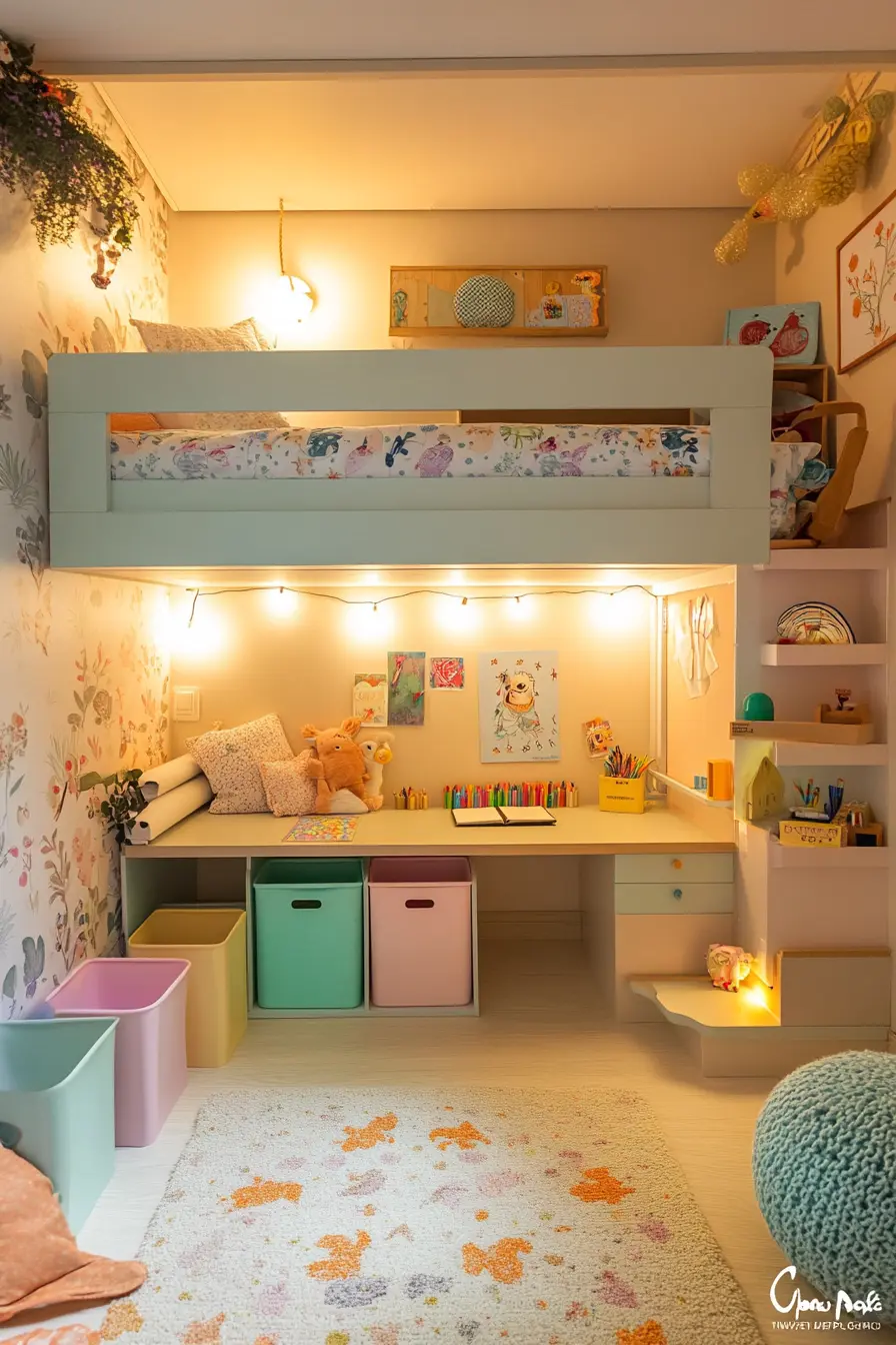 Smart Space Saving Solutions for Childrens Rooms