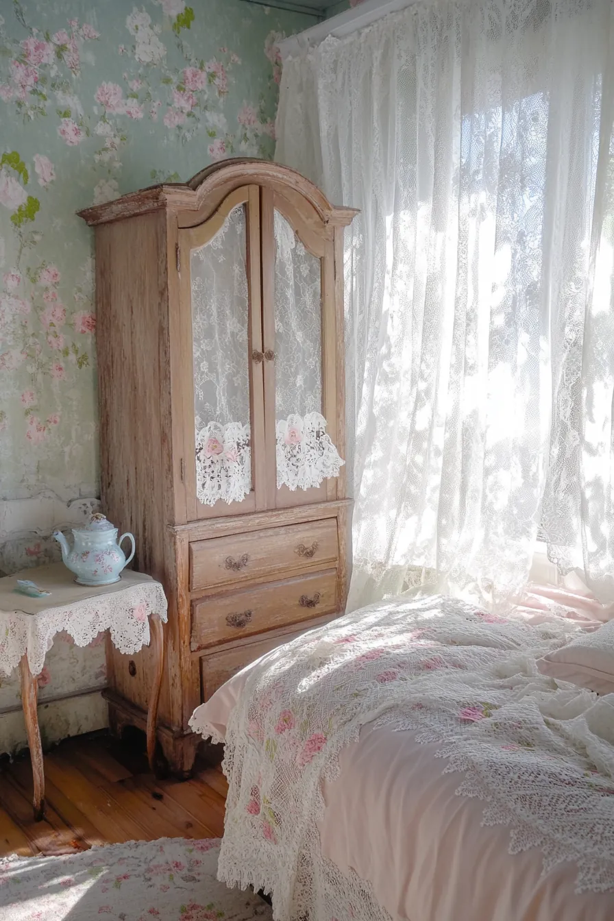 Soft Pastel Vintage Bedroom Themes for Spring to Brighten Your Space