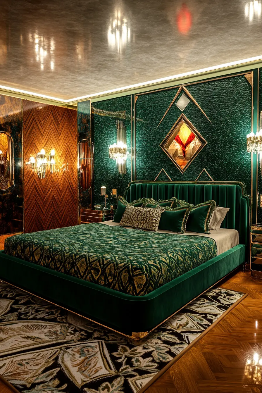 Sophisticated Art Deco Bedroom Aesthetics to Inspire You