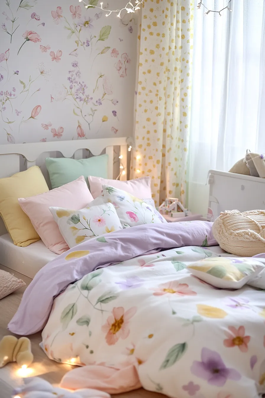 Spring Inspired Floral Bedding for Children to Refresh Your Kids Bedroom