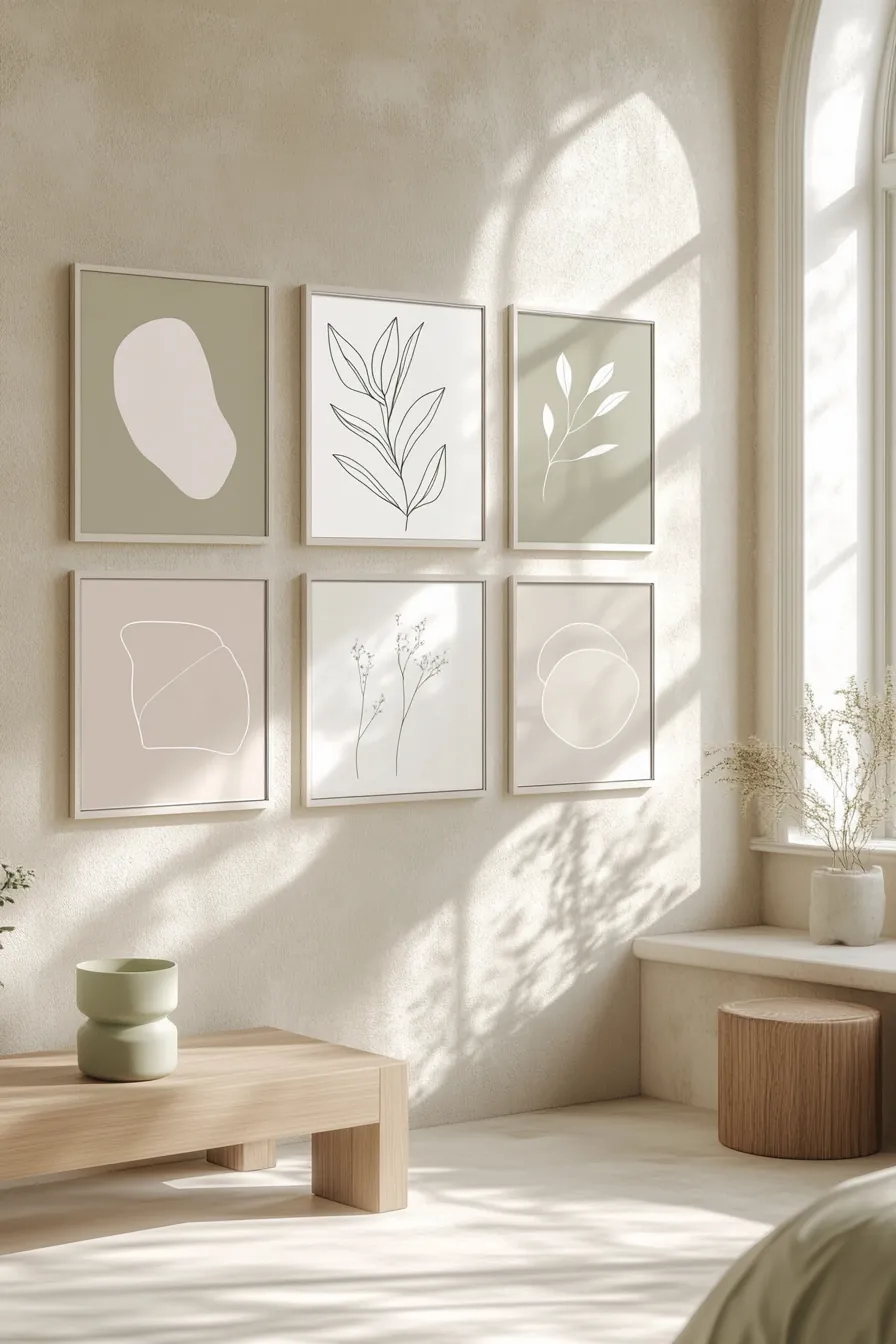 Spring Minimalist Bedroom Wall Decor Ideas for a Fresh and Serene Space