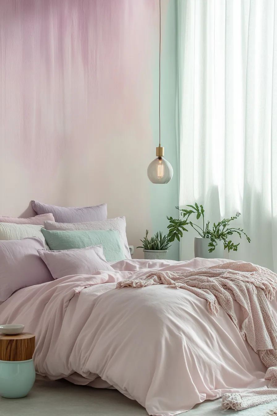 Spring Pastel Bedroom Color Schemes for Wellness and Restful Sleep