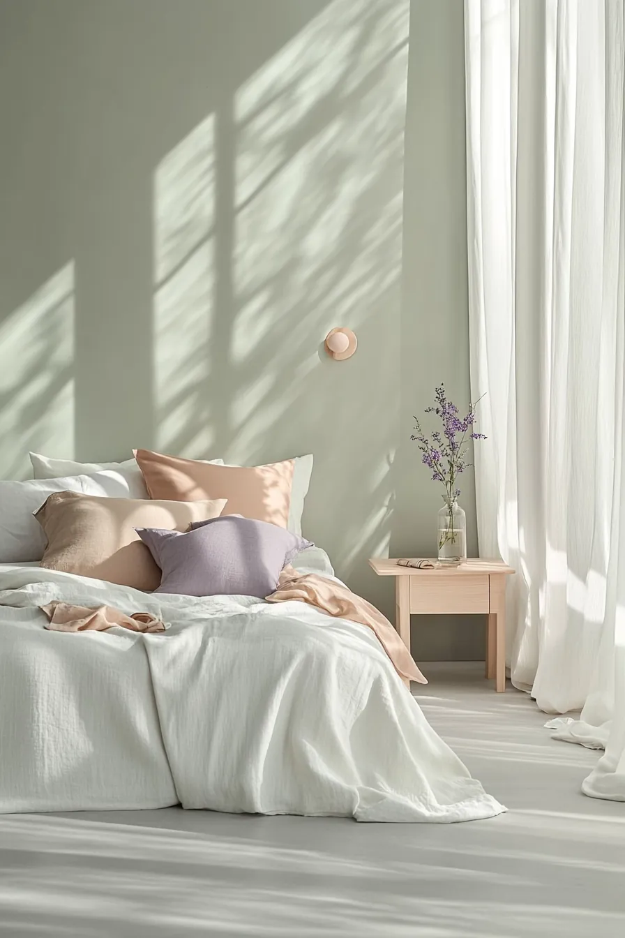 Spring Pastels Minimalist Bedroom Inspiration Ideas for a Calm Retreat