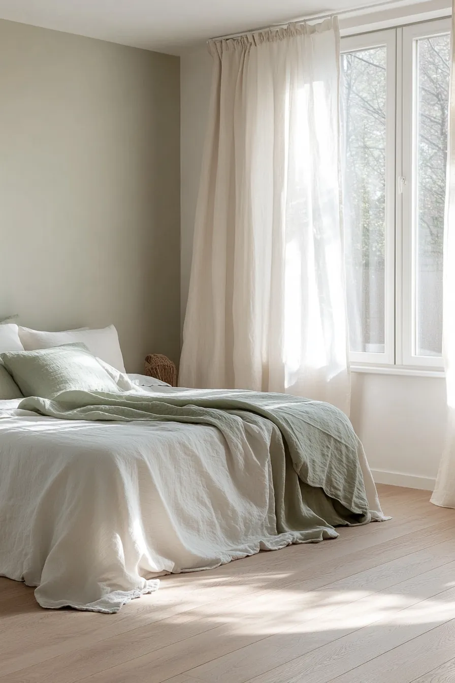 Spring Summer Minimalist Bedroom Textiles That Bring Comfort and Style Together