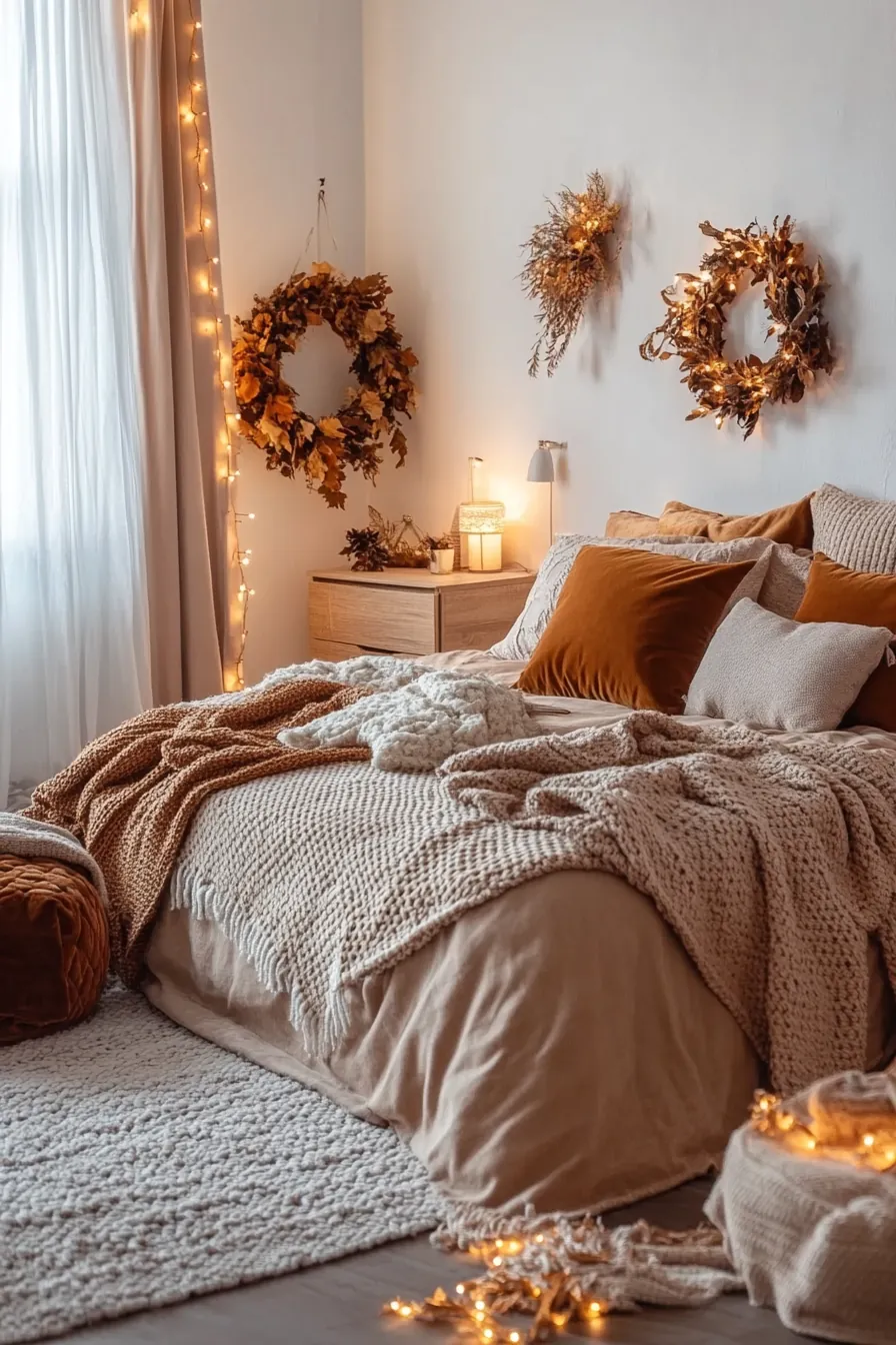 Stylish Cozy Autumn Bedroom Decor Ideas to Enhance Comfort