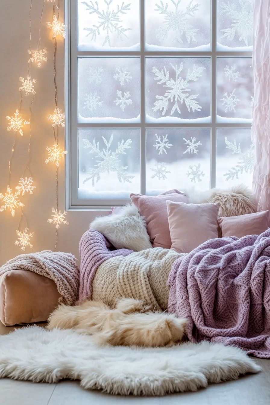 Stylish Cozy Winter Bedroom Decor Ideas for Your Girls Bedroom