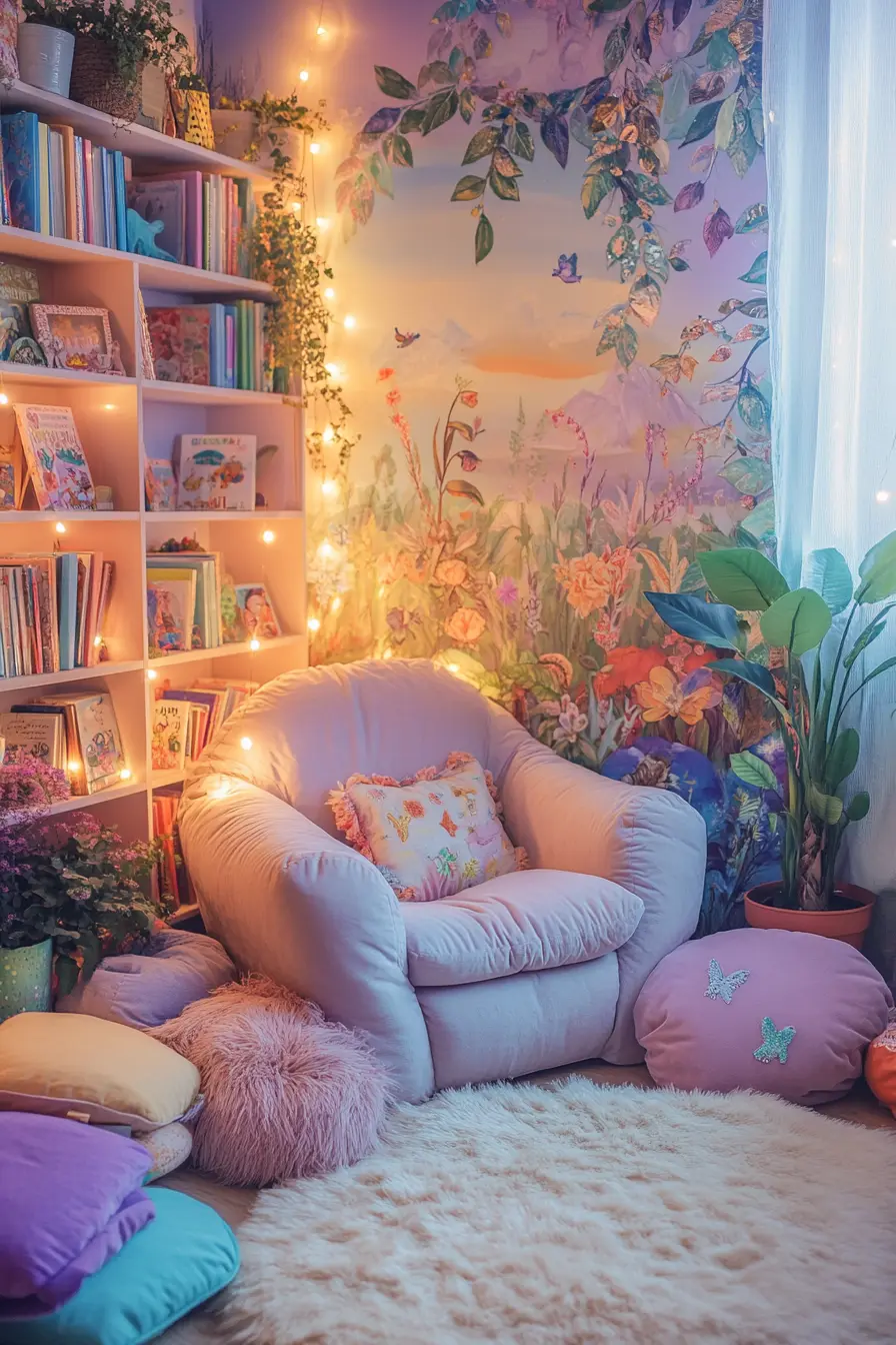 Stylish Reading Nook Solutions to Enhance Your Girls Bedroom