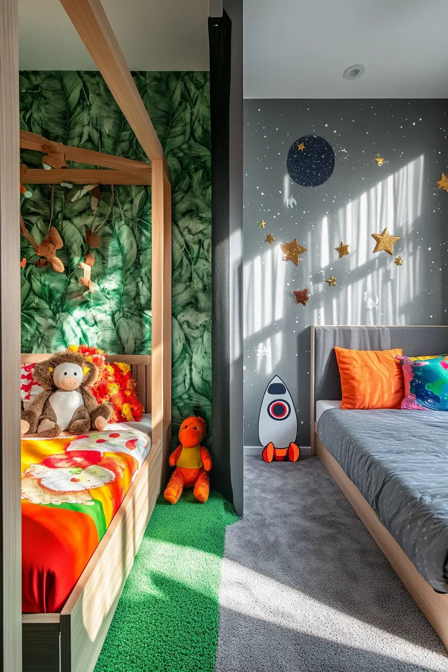 Stylish Shared Room Decor Ideas for Kids