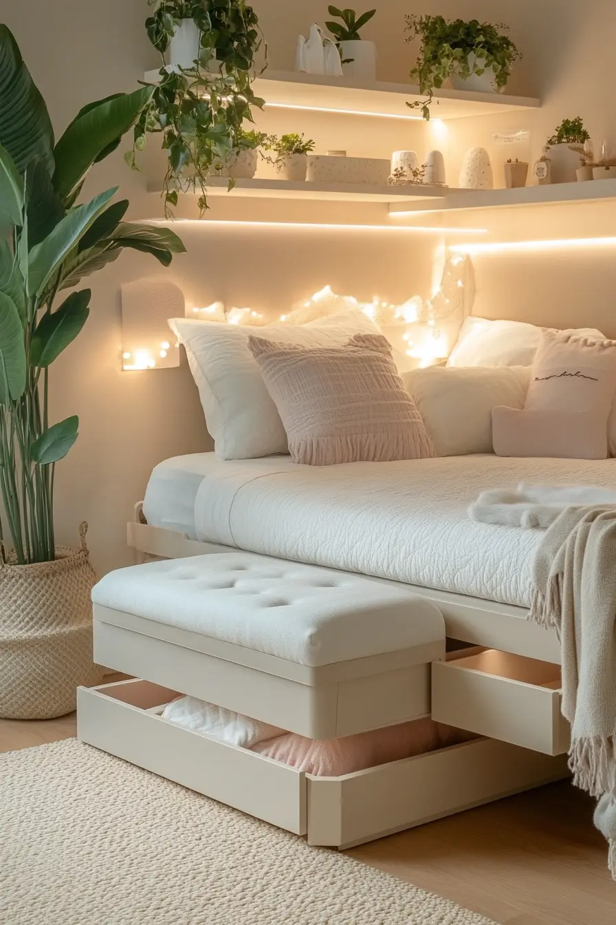 Stylish Solutions Creative Bedroom Storage Ideas