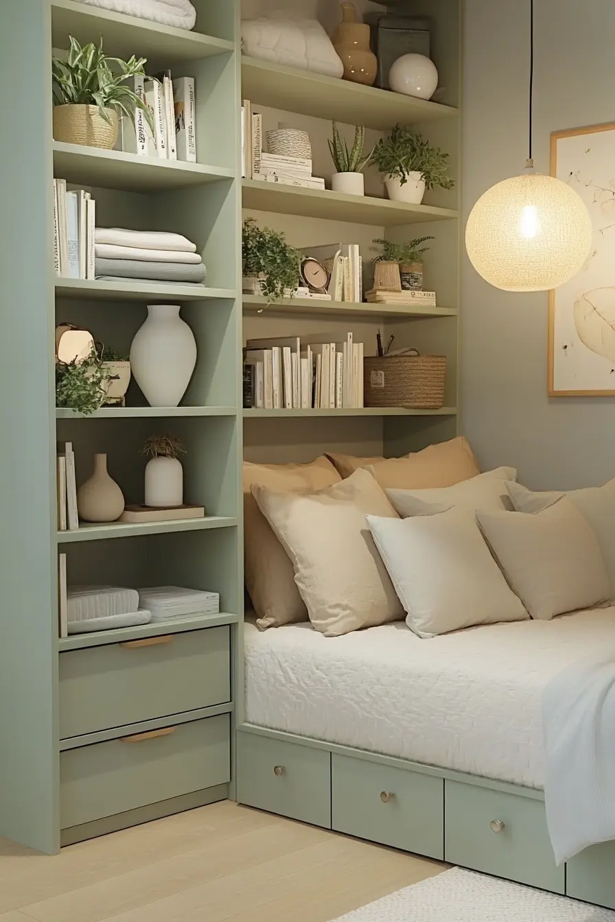 Stylish Vertical Storage Hacks to Declutter Your Bedroom
