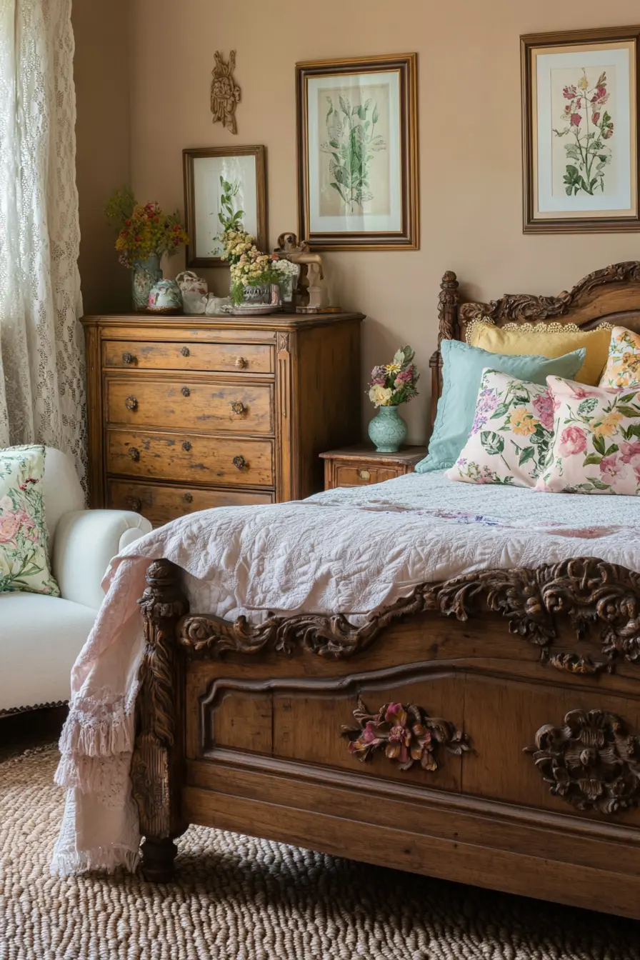 Stylish Vintage Bedroom Inspirations for Dreamy Spaces