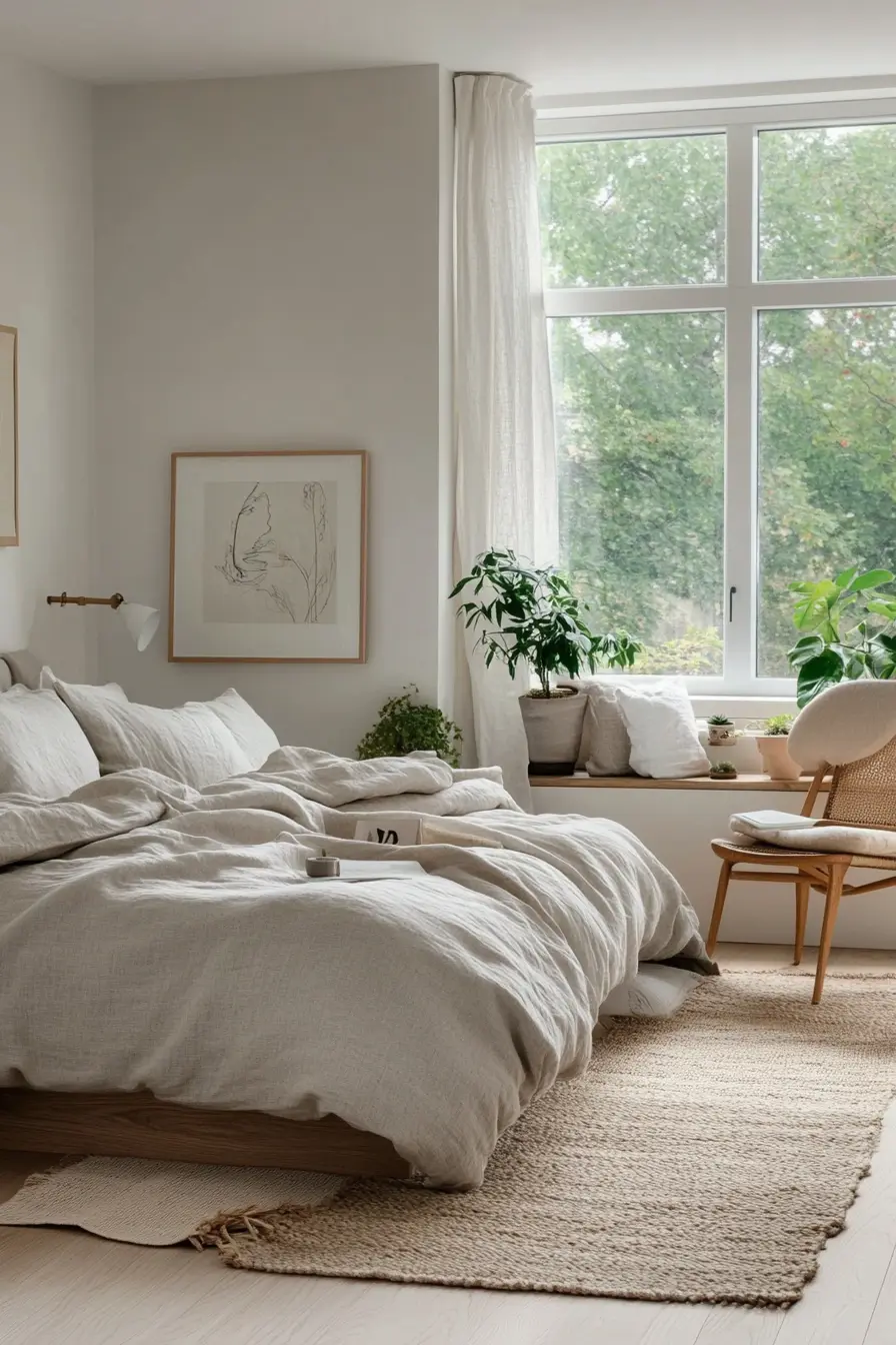Stylish and Minimal Scandinavian Bedroom Decor Ideas