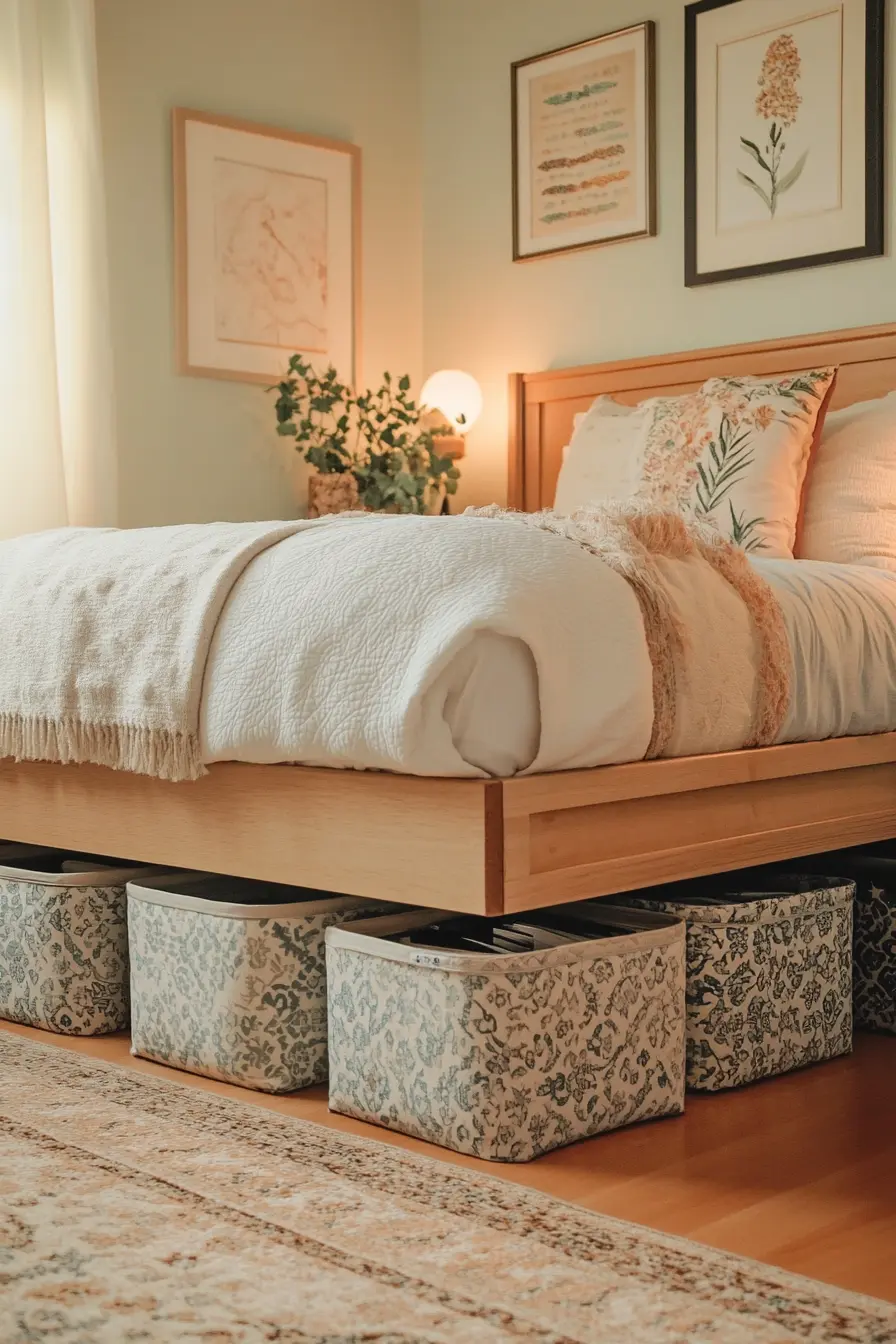 Stylish and Practical Under Bed Storage Solutions