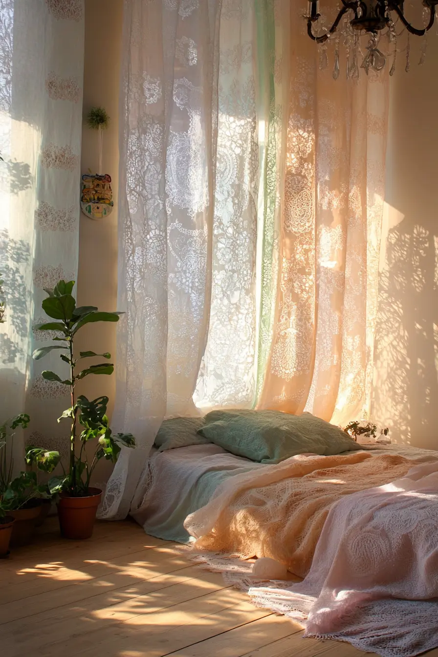 Stylish and Sustainable Recycled Fabric Curtains for Bedrooms
