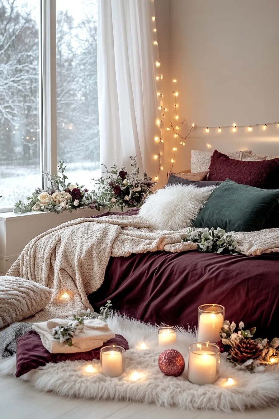 Stylish cozy winter bedroom color schemes for restful retreats