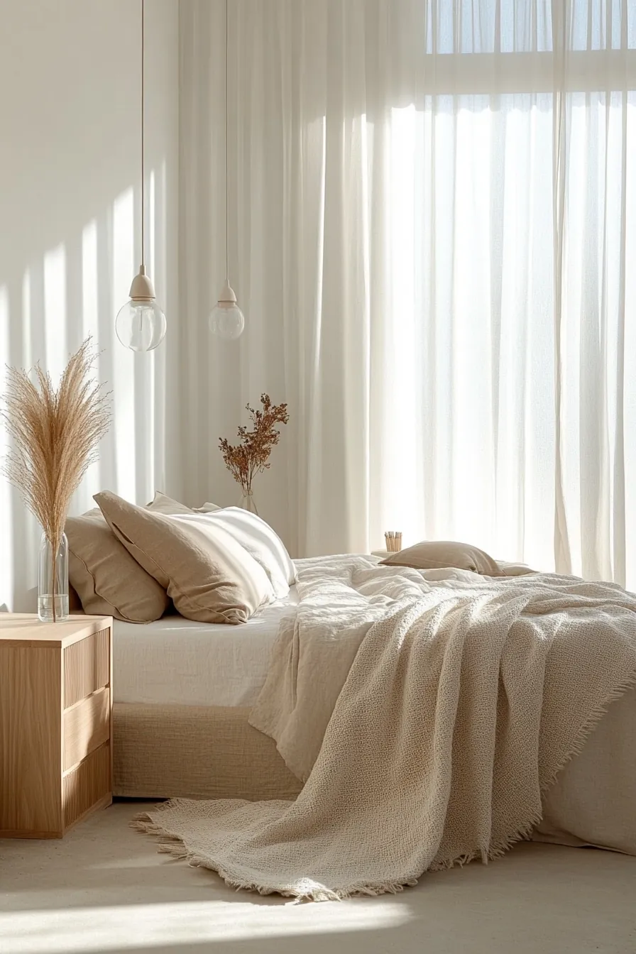 Subtle and Stylish Minimalist Bedroom Decor Seasonal Refresh Tips to Inspire