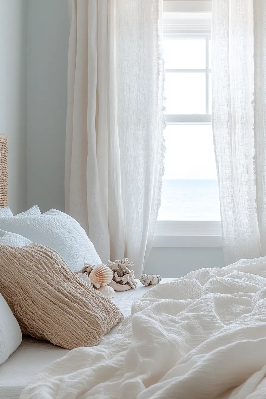 Summer Coastal Bedroom Ideas Compact Spaces for Breezy Comfort