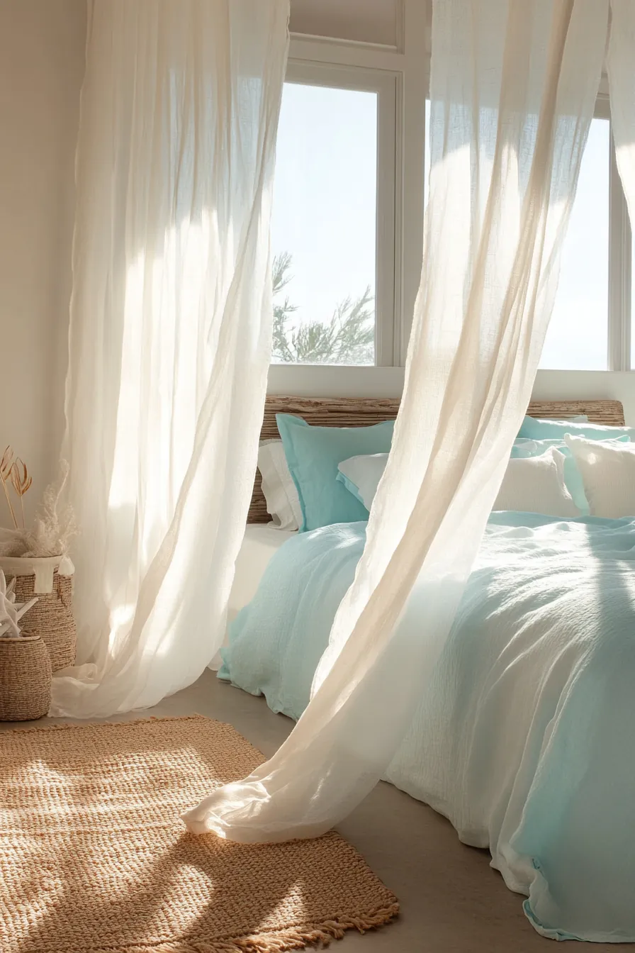 Summer Coastal Bedroom Styling Tips for Breezy Comfort