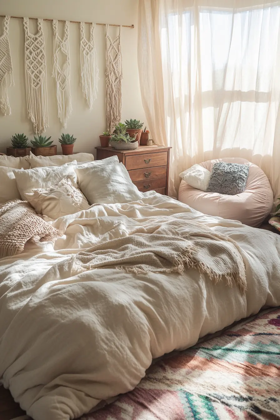 The Art of Cozy Boho Chic Bedroom Decor