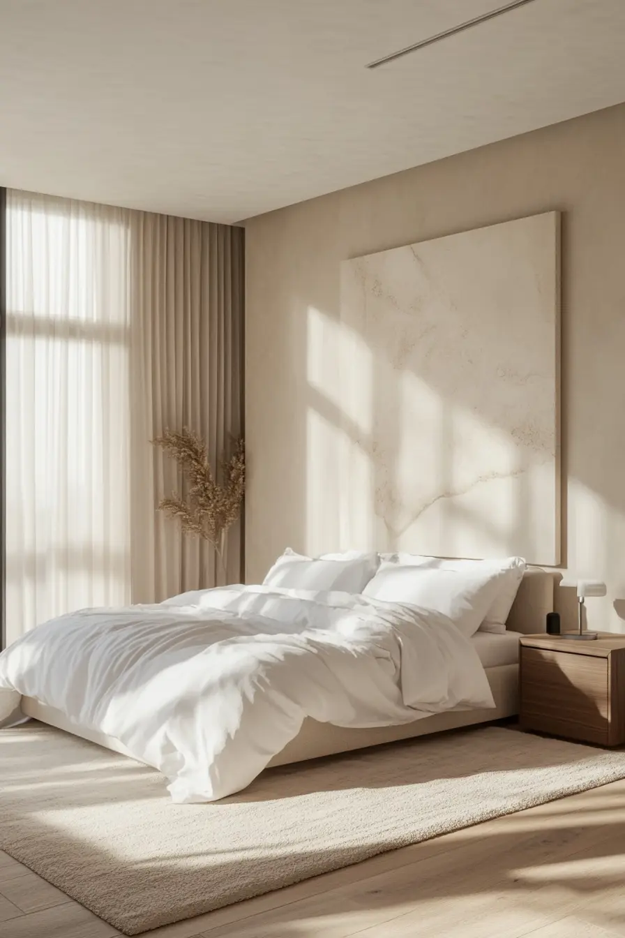 The Art of Luxury Minimalist Bedroom Decor