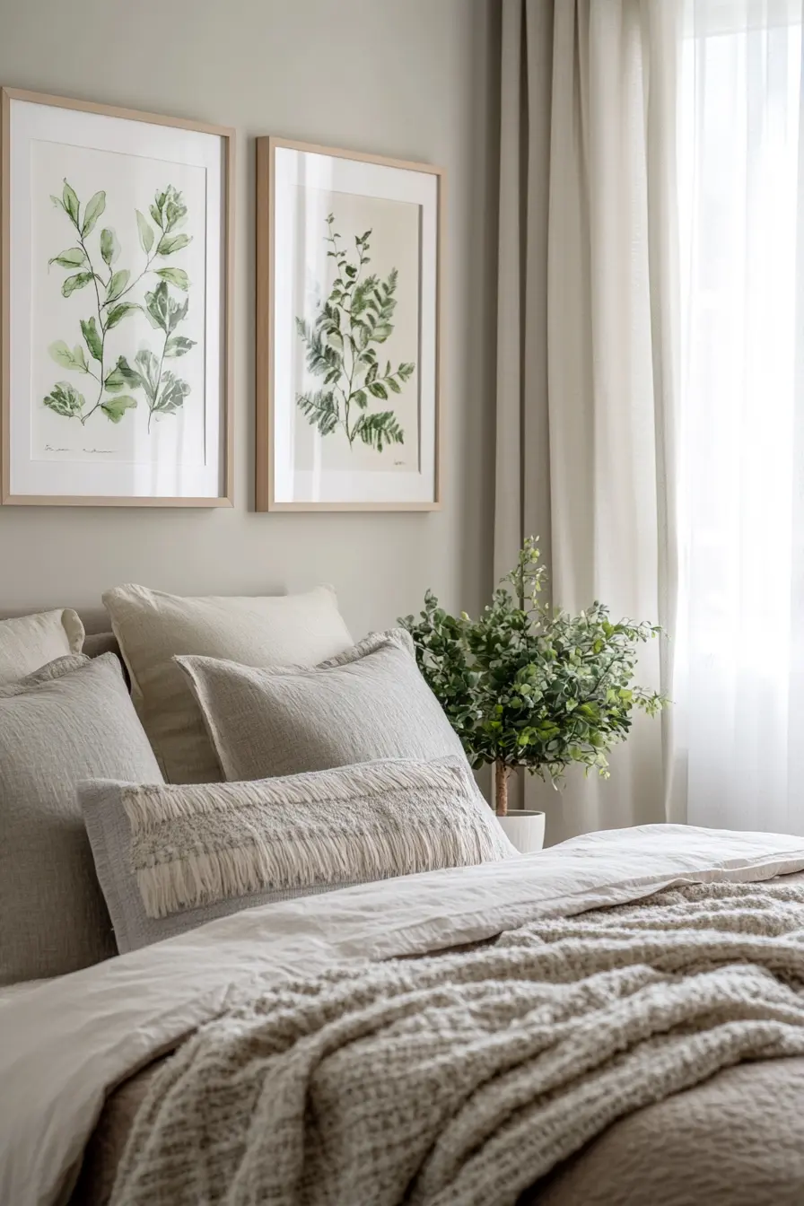 The Benefits of Using Framed Botanical Prints in Bedroom Design