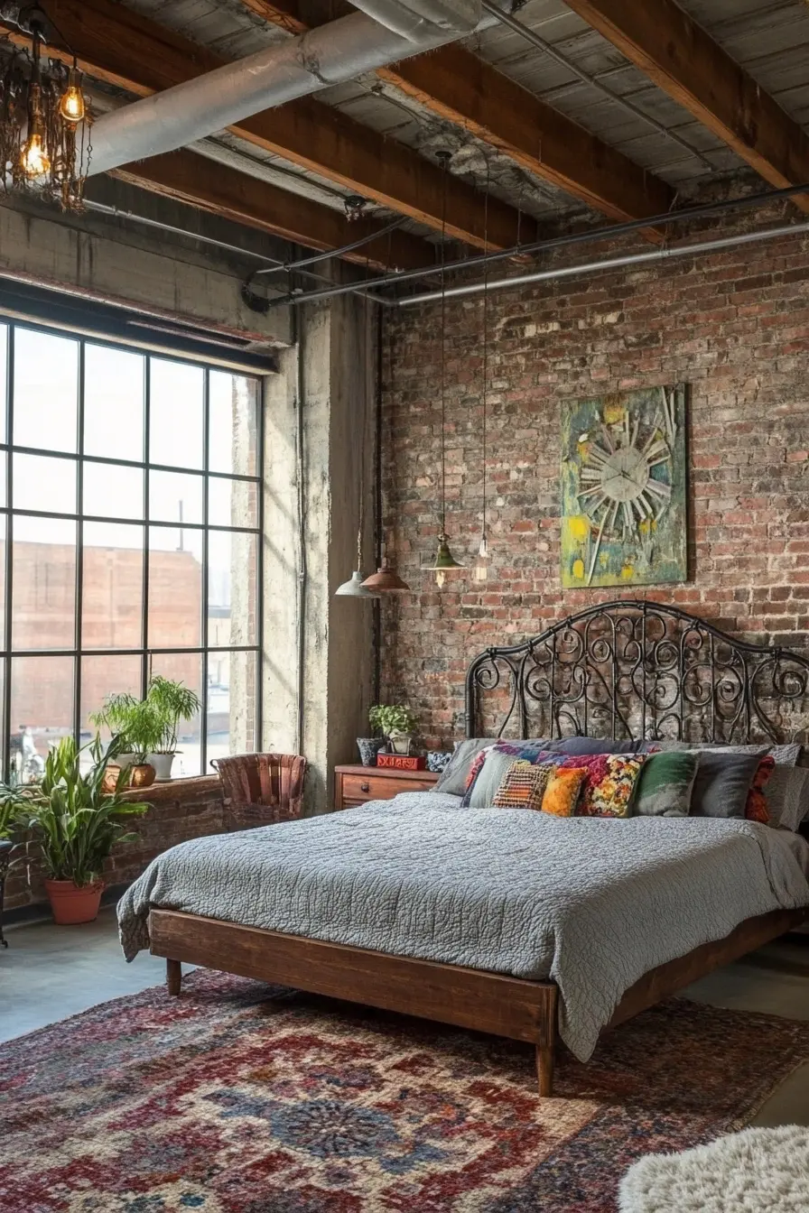 The Essentials of Industrial Style Bedroom Decor for a Chic Look