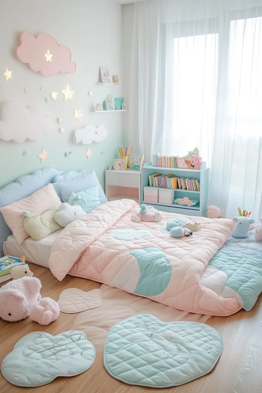 The Magic of Soft Pastel Colors in Kids Bedrooms
