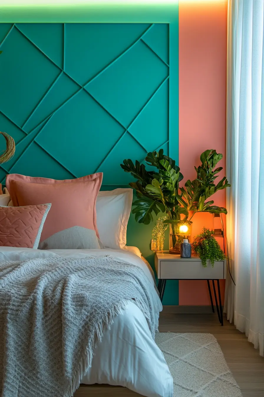 The Ultimate Tutorials for Colorful Bedroom Accent Walls