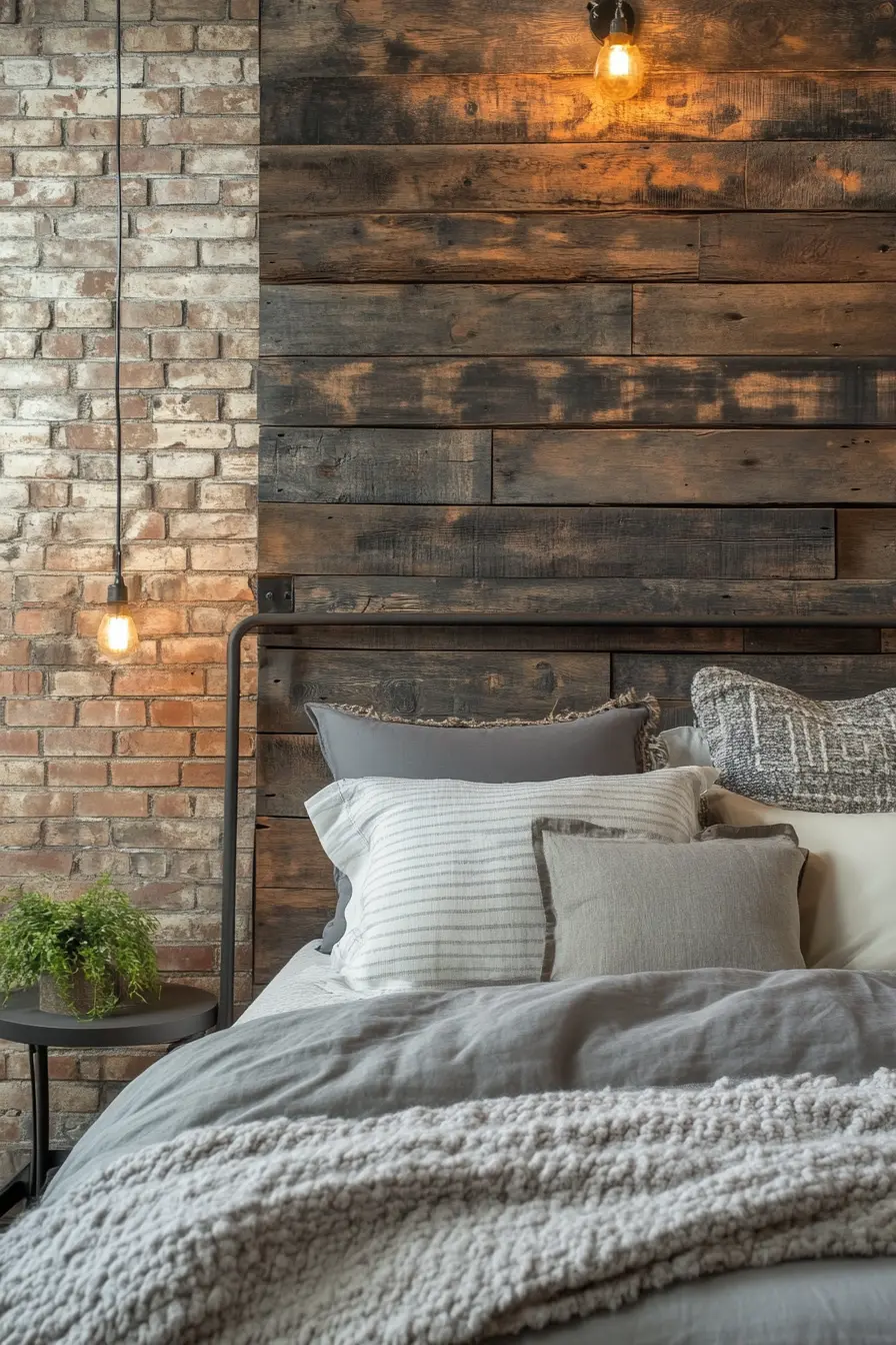 Top 5 Industrial Wall Ideas for a Chic Bedroom Aesthetic