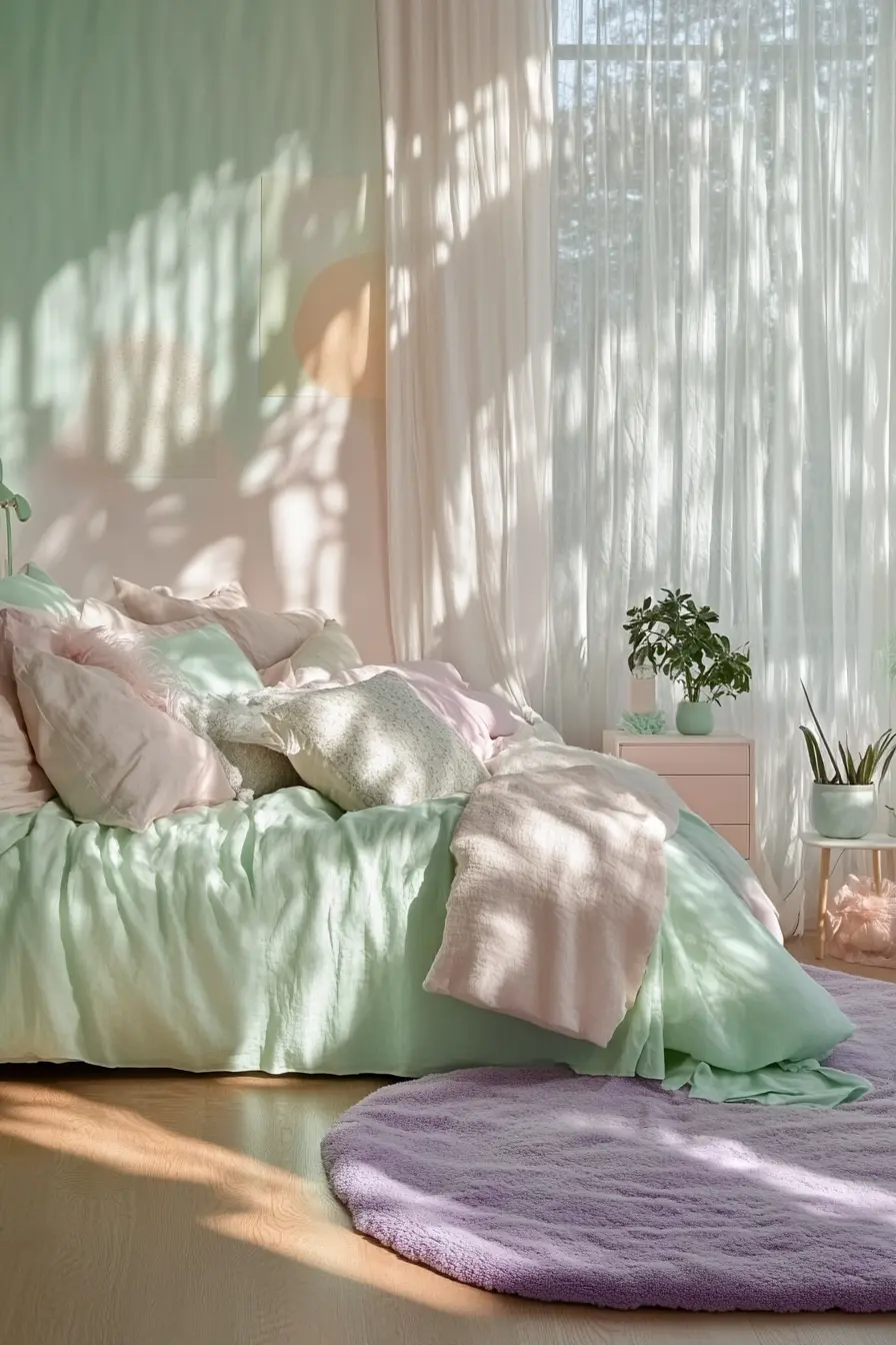 Top Calming Pastel Bedroom Decor Ideas for