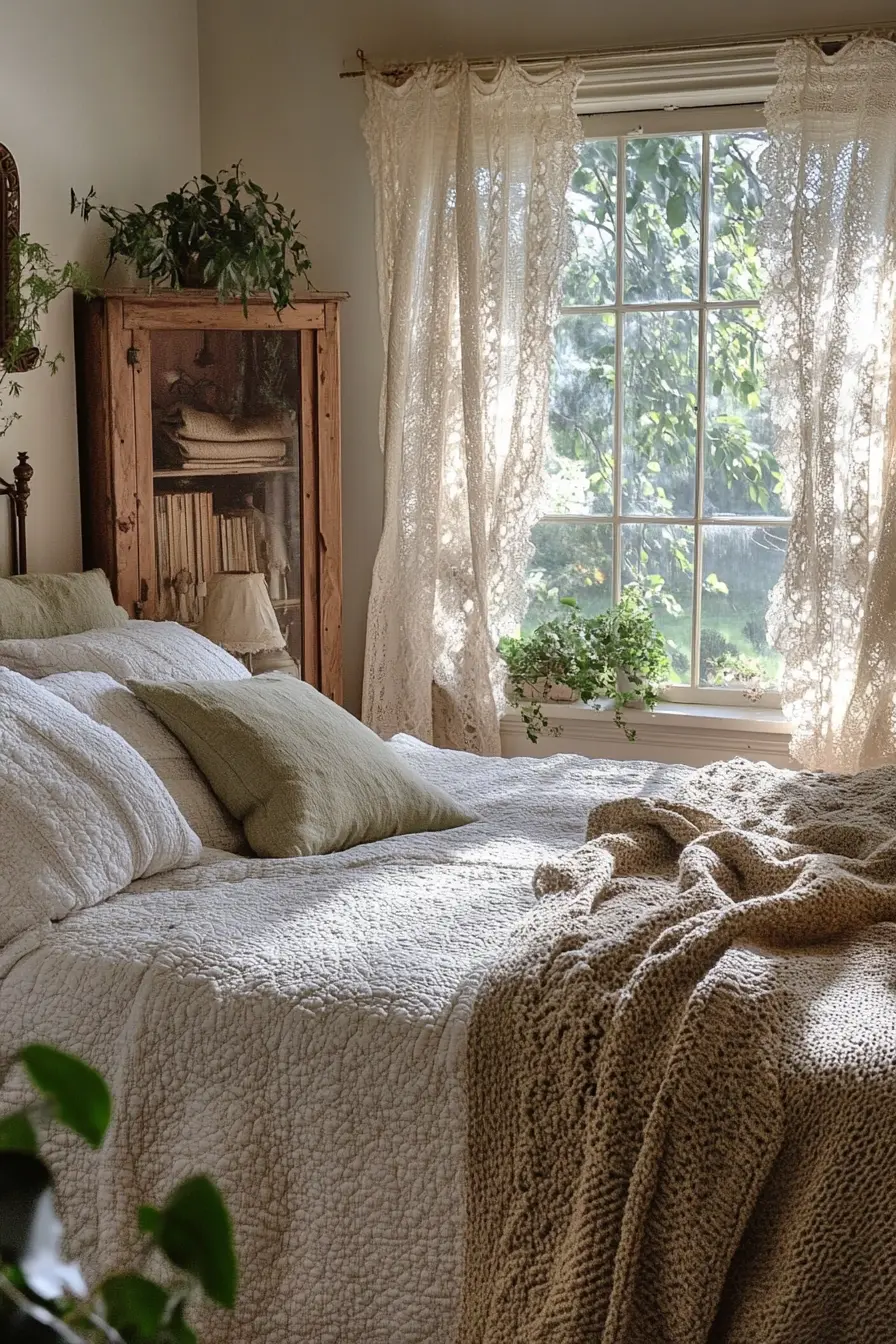 Top Soft Textiles to Enhance Vintage Rustic Bedroom Aesthetics