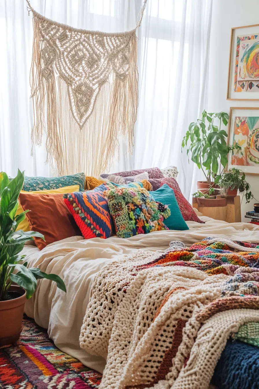 Top Trends in Boho Chic Bedroom Aesthetic