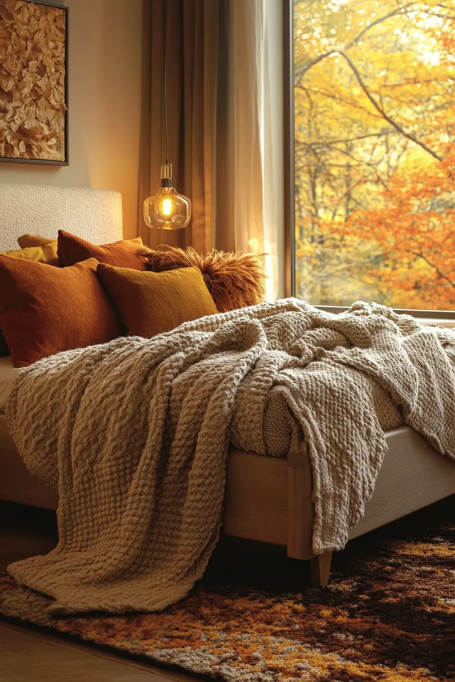 Top Trends in Warm Textured Bedroom Decor for Autumn
