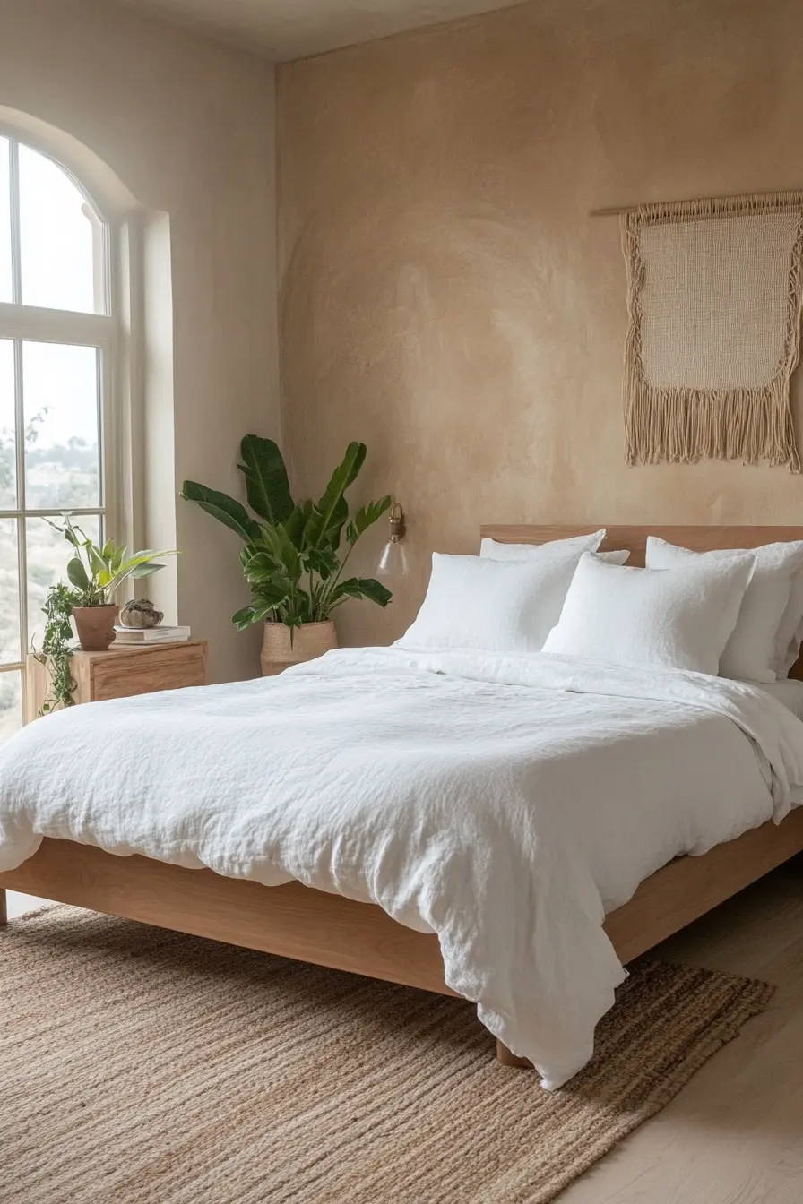 Transform Your Bedroom Using Natural Materials