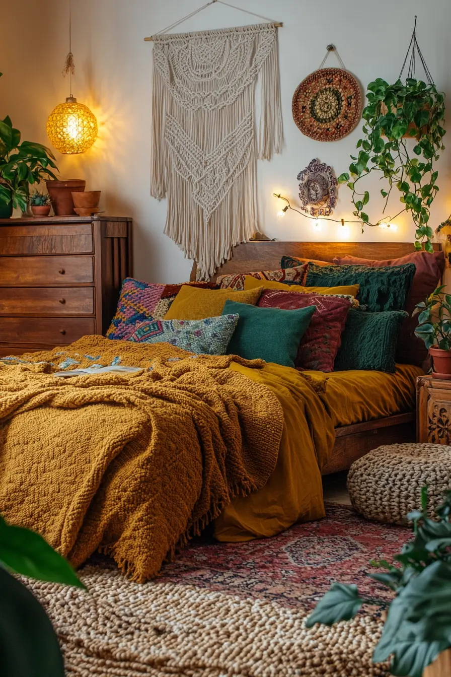 Transform Your Bedroom into a Bohemian Oasis