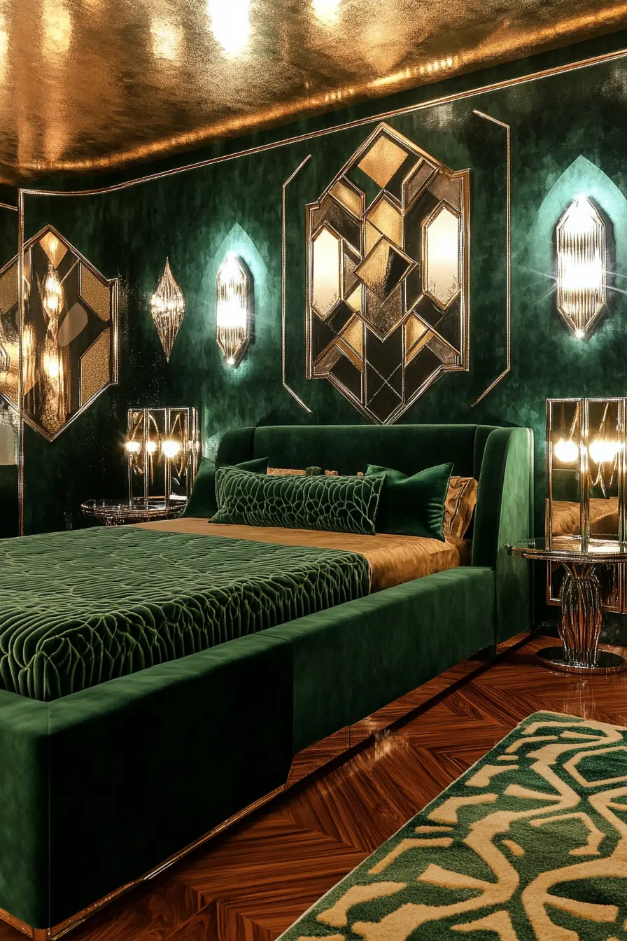 Transform Your Bedroom into an Art Deco Retreat