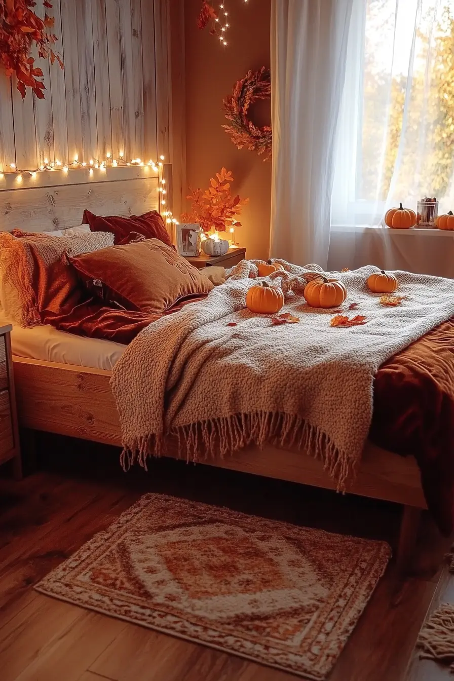 Transform Your Bedroom with Autumn Rustic Decor Tips