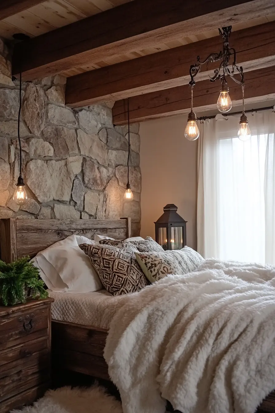 Transform Your Bedroom with Cozy Rustic Lighting Solutions