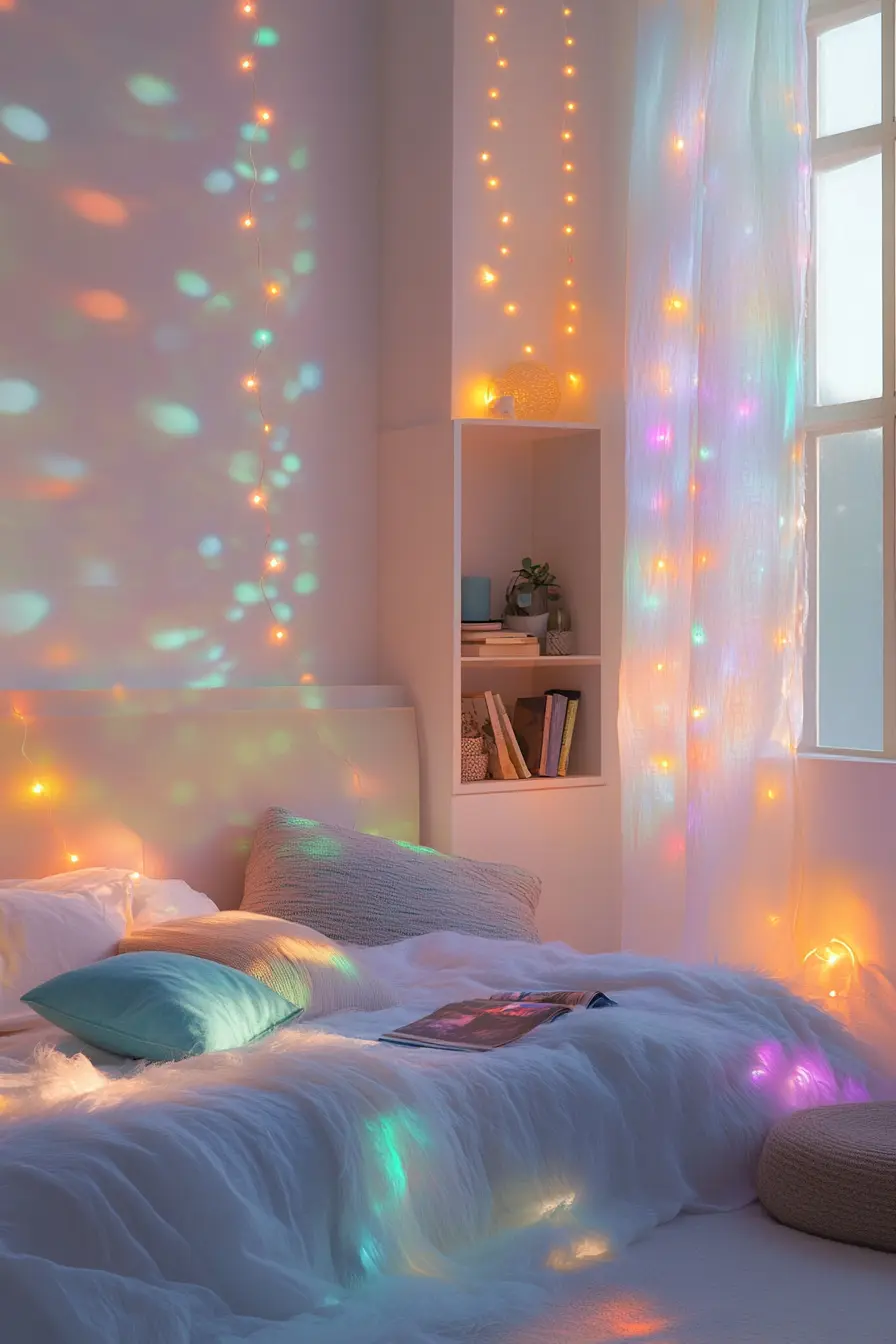 Transform Your Bedroom with Dreamy Fairy Lights