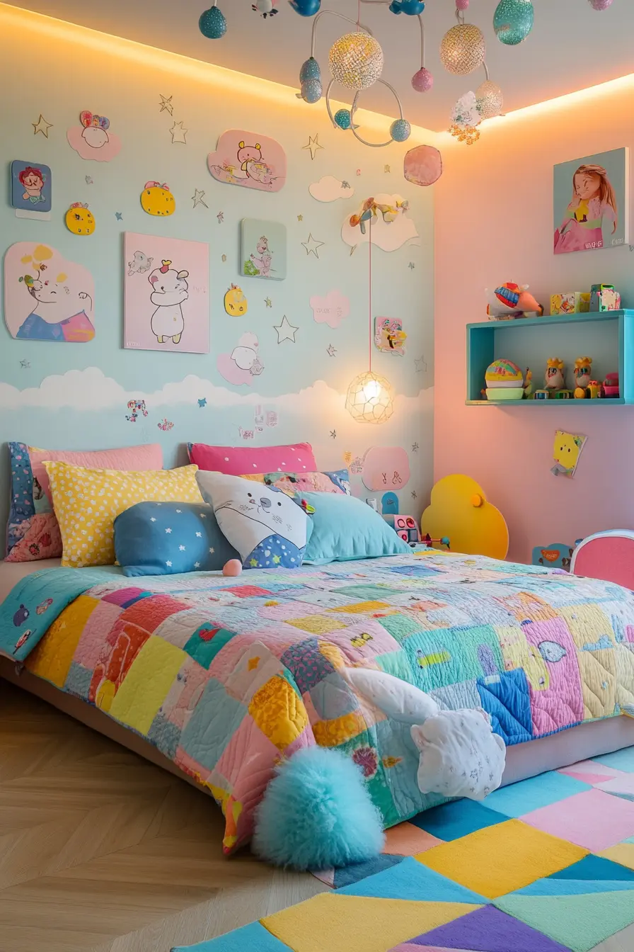 Transform Your Childs Room with Colorful Decor