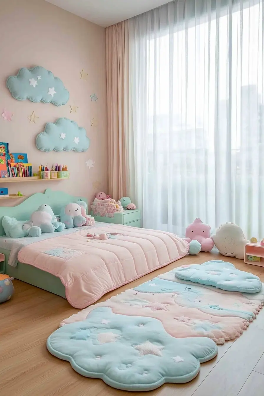 Transform Your Childs Room with Soft Pastel Palettes