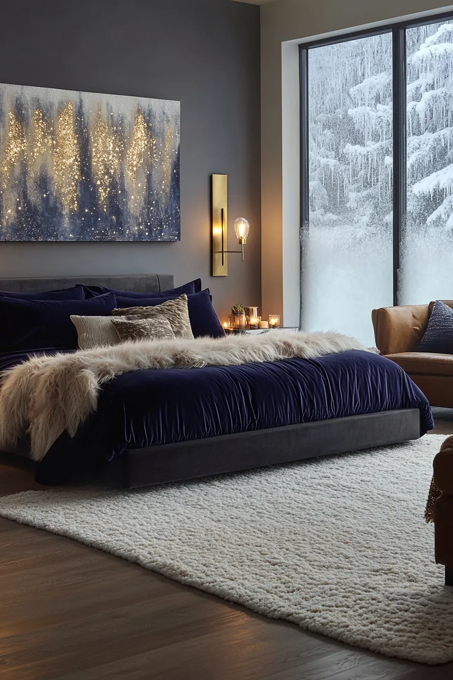 Transform Your Home with Modern Luxe Winter Hygge Bedrooms