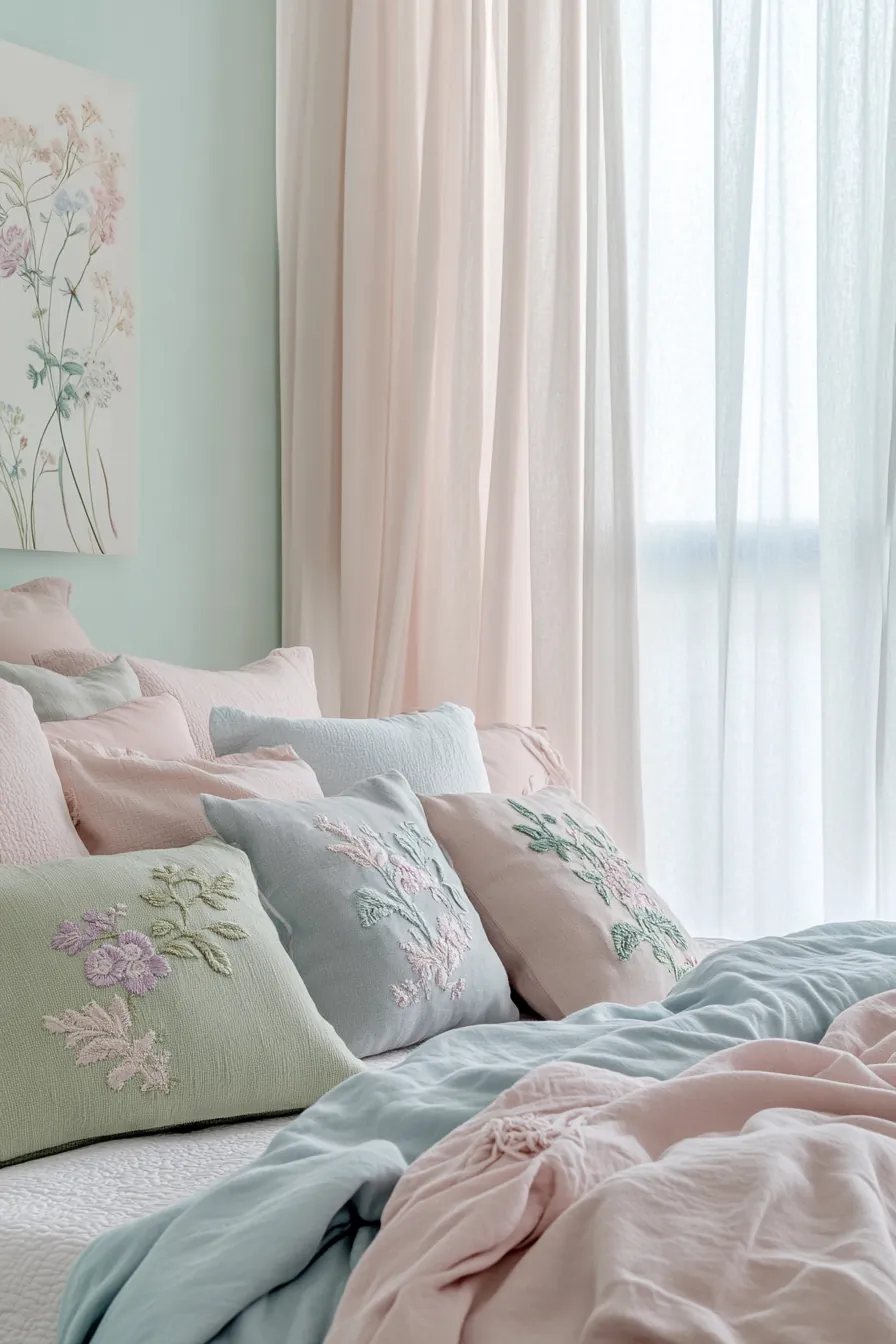Transform Your Room Using Pastel Spring Bedroom Color Palettes