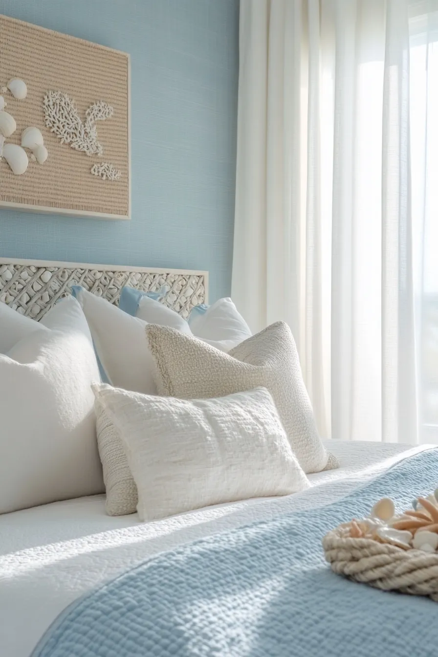 Transform Your Room Using Summer Coastal Bedroom Wall Inspiration