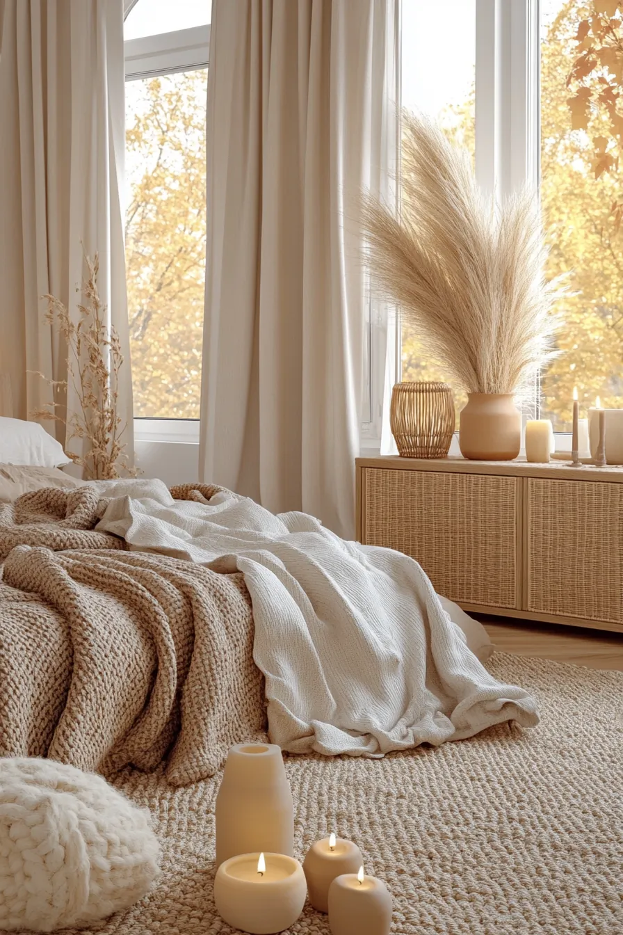 Transform Your Room Using Warm Neutral Bedroom Decor Autumn Color Palette Ideas