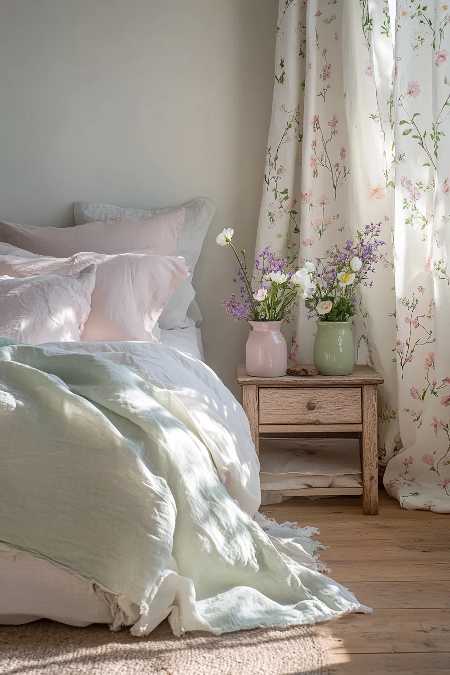 Transform Your Room with Elegant Spring Floral Bedroom Accents Today